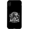 Greek Mythology Artemis Moon hunter Godd Custodia per iPhone XS Max Artemide Cacciatore di Luna Dea Cacciatrice Foresta ARTEMIS