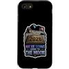 PeeKay Apparel - MoonReturn Custodia per iPhone SE (2020) / 7/8 Stiamo tornando a casa sulla luna 2028