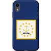 Flags and Symbols Custodia per iPhone XR Bandiera dello stato del Rhode Island