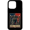 Cerberus Greek Mythology Underworld Hell Custodia per iPhone 15 Pro Max Cerberus Trinferno a tre teste Guardiano Dell'Ade