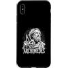 Ancient Greek Math Archimedes Geometry Custodia per iPhone XS Max Geometria matematica greca antica di Archimede