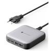 NOVOO 65 W 4 porte caricatore USB C rapido compatibile con MacBook Pro Air iPad iPhone 15 Plus Pro Max 14 13 12 Galaxy S24 Ultra Plus avev 1,5 m cavo di alimentazione