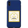 Flags and Symbols Custodia per iPhone XS Max Bandiera dello stato del Rhode Island