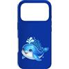 Ocean Aesthetic Decor Custodia per iPhone 17 Pro Carino Balena Cartoon Teal Blu Mare Subacqueo Bella