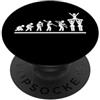 Cheer Captain And Cheerleader Gifts For Cheerleader Evolution Donne Divertente Cheerleading PopSockets PopGrip Adesivo
