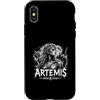 Greek Mythology Artemis Moon hunter Godd Custodia per iPhone X/XS Artemide Cacciatore di Luna Dea Cacciatrice Foresta ARTEMIS