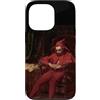 Art Pop Mobile Gallery Custodia per iPhone 13 Pro Sad Court Jester Stancyk Seduto Polacco Rosso Fool Belle Arti