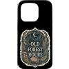 Jimbeels Custodia per iPhone 15 Pro Old Forest Hours bosco felci funghi