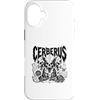 Underworld Mythology Cerberus Hellhound Custodia per iPhone 16 Plus Cerberus Tre Teste Hellhound Underworld Gate