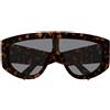 Gucci Occhiali da Sole GG1950S 003 Marrone/Grigio Donna 99/1/130