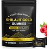 JCZQDRPC Shilajit Gummies per uomini e donne, 60 capsule di caramelle gommose Shilajit dell'Himalaya, oro naturale dell'Himalaya, potenziamento energetico e supporto immunitario, senza glutine