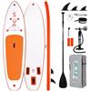 FunWater Tavola SUP Gonfiabile Ultra Leggera - Accessori Completi Pagaia Regolabile Pompa Zaino Leash Pinne Ideale per Tutti i Livelli