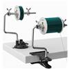 Generic Bobina per lenza da pesca, stazione di avvolgimento portatile per mulinelli da spinning e baitcasting, design anti-torsione e anti-ringhio, stazione di avvolgimento regolabile, si adatta a bobine di