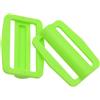 Yhenlovtt Fibbia per cinghia da 52 mm, per cinghie con fibbia, regolazione rapida, in plastica, per snorkeling e immersioni, compatibile con 52 cm di larghezza (verde)