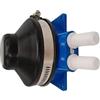 HTkdPEZe Accessori Pompa autoadescante a Pedale for Acqua, Adatta for lavabo, lavello, WC, Camper, sentina for Yacht