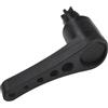 Yhenlovtt Maniglia Kit Controllo Navigazione Composizione Canoa Plus Base Quadrata per Accessori Timone Abs Nero con Barca