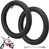 QWORK® 2 Pezzi camere d'aria 12.5x2.25, camera d'aria interna 12 1/2 x 2 1/4, per biciclette, scooter elettrici, biciclette a bilanciamento