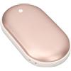 Rcniso Scaldamani Ricaricabile 2400 MAh Scaldamani Elettrico Tascabile 2 in 1 USB Power Bank Riscaldamento a Doppia Faccia per i Viaggiatori