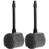 Yhenlovtt Camera d'aria ultraleggera da 28 g per bici in formato da portare su strada, compatibile con ruote con valvole, in carbonio, 65 mm/85 mm, Easy 2032c 700c, per colore rosso (85 mm, 2 pezzi)
