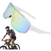Genérico Occhiali da ciclismo, leggeri, protettivi, riutilizzabili, protezione solare, eleganti per attività all'aperto e uso quotidiano