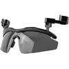 Tdoutop Occhiali da Sole Polarizzati Clip su Cappello Protezione Unici Adattabili in PC Resistenti Adatti a Pesca Golf Ciclismo Escursioni Uomini Donne