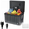 peme Frigo Portatile 46,5L - Frigorifero Elettrico con Caldo/Freddo, Doppia Alimentazione 12V & 240V Modalità Ruote e Maniglia Funzionamento Silenzioso per Auto Camper - Essential XL 50 Night sky