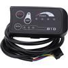 Neiyty Misuratore di Display a LED 36V 48V Funzionamento Facile Display di Potenza Intelligente per Interfaccia Ordinaria a 5 Pin per Bicicletta Elettrica