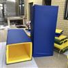 Generic Pallavolo post imbottitura Wrap - 180 cm altezza, durevole Crash Pads per pali quadrati, ideale per parchi e cortili, maggiore sicurezza e protezione