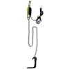 Yhenlovtt Allarmi di abboccata illuminati a LED, colorati, confezione da 4 pezzi con bobine lampeggianti, clip compatibile con accordabile, senza batteria, per lenza (giallo)