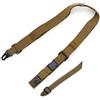 ACEXIER Caccia Tactical Gun Sling 3 Point Bungee Airsoft Rifle Strapping Belt Accessori di tiro Militare Cinturino per Pistola a Tre Punti Caza (Tan)