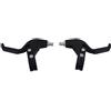Yhenlovtt 1 paio di freni a leva compatibili per bambini, con freno per manubrio da 22 cm di diametro, parti di ricambio in plastica (nero)