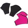 Lapiglo Guanti da nuoto in neoprene palmati per la parte superiore del corpo, per esercizi e surf, impermeabili, con cinghia regolabile, colore rosa