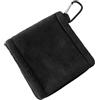QSTDGVPW Asciugamani da Golf per Sacche da Golf con Clip, Mini Asciugamano 5,5 Pollici X 5,5 Pollici, Piccolo per La Pulizia