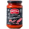 Coppola Salerno Coppola Sugo Arrabbiata, Sugo Pronto con Peperoncino - Senza zuccheri aggiunti 350g (Confezione da 6)