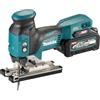 Makita JV001GD201 - Puzzle brushless XGT 40V Max Li-Ion completo di 2 batterie da 2,5 Ah e caricatore fornito in valigetta Makpac