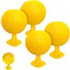 DUOHERESHUI Trappola Mosche Della Frutta, 4 Pezzi Trappola Per Mosche Di Frutta, Giallo