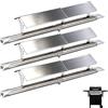 GFTIME Bruciatore universale da 31 cm a 45 cm, ricambio per Landmann, Enders, Campingaz, Outback, Taino, Tepro, Proficook, Barbecook, Bruciatori in acciaio inox e piastre riscaldanti, 3 pezzi