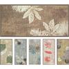 Olivo Tappeti OLIVO.shop Tappeto Cucina Antiscivolo Lavabile, Tappeto Cucina 240 cm, Tappeti Cotone Cucina, Corridoio, Multiuso Antiscivolo, Passatoia Moderna 55x240 cm (SPRINT PLANT BEIGE)