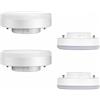 ALQFFHL Lampadine LED GX53 da 7 W, sostitutive delle lampadine alogene e CFL da 50 W, faretti LED da 700 lumen, per sottobanco in cucina e showroom, confezione da 4 (luce diurna da 5000 K)