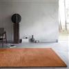 Wecon Home Basics - Tappeto a pelo lungo, design elegante ed elegante per soggiorno, camera da letto e altro ancora, Anna (40 x 60 cm, terracotta)