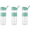 H.Koenig BTL18 Kit di 3 Bottiglie per mini-frullatore SMOO18