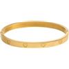 Purelei Bracciale da donna di San Valentino - Bracciale aperto a cuore (60) in acciaio inox impermeabile - in oro e argento - Romantico gioiello e idea regalo perfetta, Eine Grösse, Acciaio