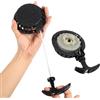 Majatou Avviamento a Strappo Facile alluminio per 49CC Mini Pocket Dirt Bike Quad | Pocketbike Avviatore a fune Pull Start Recoilss Starter, Avviamento a Strappo per Moto, Easy Pull Start, avvio fluido
