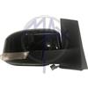 KREMER MAX MFD227-R Retrovisore Elettrico con Freccia Luce Corta Asferico Termico Destro, Nero
