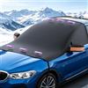 LUYIEDHA Copri Parabrezza Auto Inverno, Copertura Auto Magnetico, Copertura Parabrezza Auto, Telo Antighiaccio, Antigelo, Resistente a Neve, Polvere, Raggi UV, per Maggior Parte dei Veicoli (A)