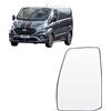 ALIGOPARTS Vetro Specchietto Destro Superiore Riscaldato per Ford Transit Custom 2012+ | Lato Guida | Sostituisce BK21-17K740-BB, 1766583, 1766584