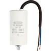 EDI-TRONIC condensatore di avviamento per motore 18µF 450V presa M8 cavo