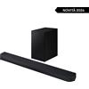 SAMSUNG Soundbar HW-Q600H/XC, Audio 3.1.2 canali, potenza 320W, Voice Enhance Mode, Bluetooth 5.3, Q-Symphony, Wireless Dolby Atmos, 2026