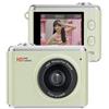 EaseSunny Action cam portatile, 1080p indossabile con 64 MP ad alta risoluzione e zoom 16x, action cam digitale con portachiavi per adolescenti (verde)