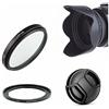 FABTOUCH Filtro UV da 67 mm e amp;Copriobiettivo, Anello Adattatore, for Fotocamera Digitale for Canon Powershot SX50 SX40 SX530 SX540 HS (Size : SX50)